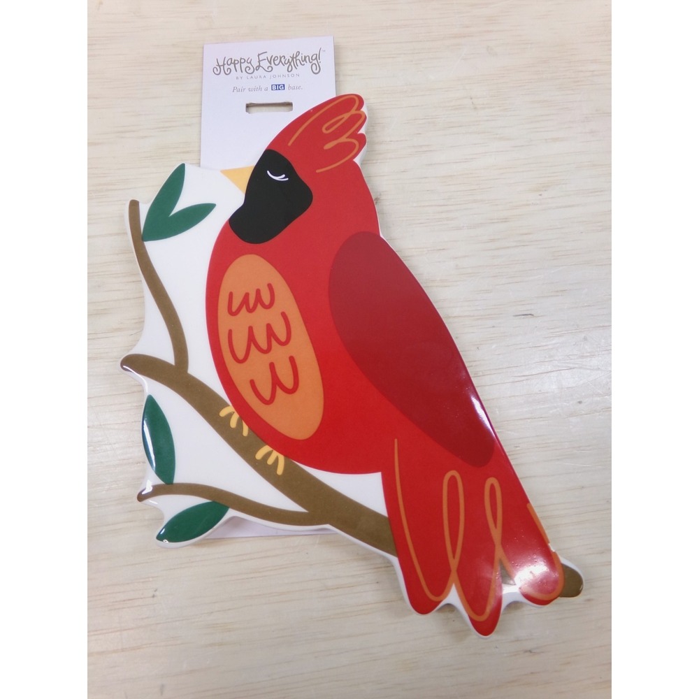 Coton Colors Happy Everything Large Red Cardinal for Big Base Attachment 9" x 7"